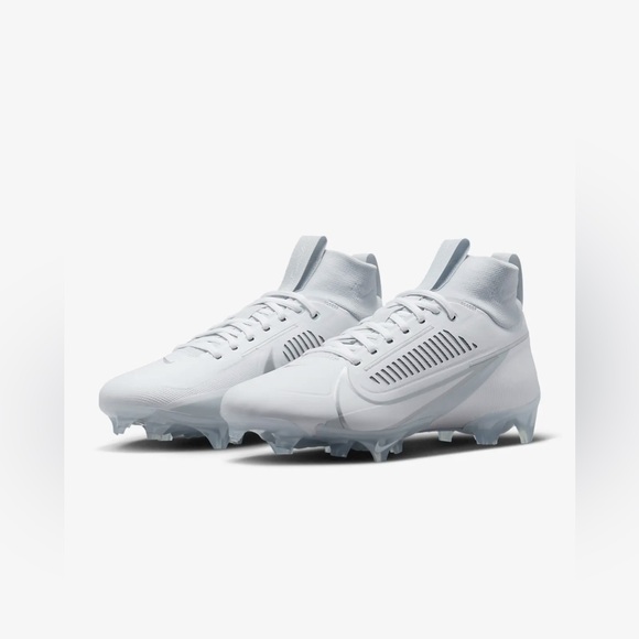 Nike Vapor Edge Pro 360 2 Football Cleats Men’s Size 16 White Silver DA5456-100 - Picture 2 of 11